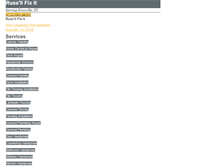 Tablet Screenshot of knoxvillehandymanservice.com